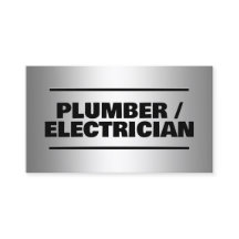 Cartão de visita de QR personalizado para encanado