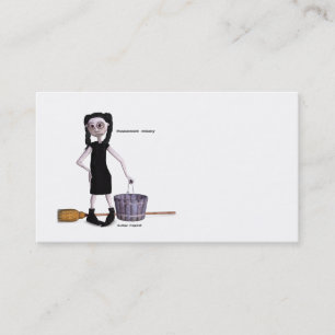 Cartão de visita de Ragdoll de serapilheira