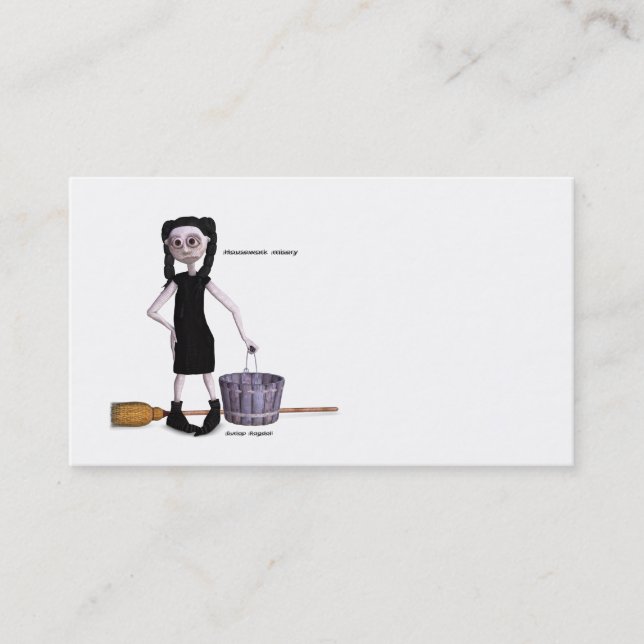 Cartão de visita de Ragdoll de serapilheira (Frente)