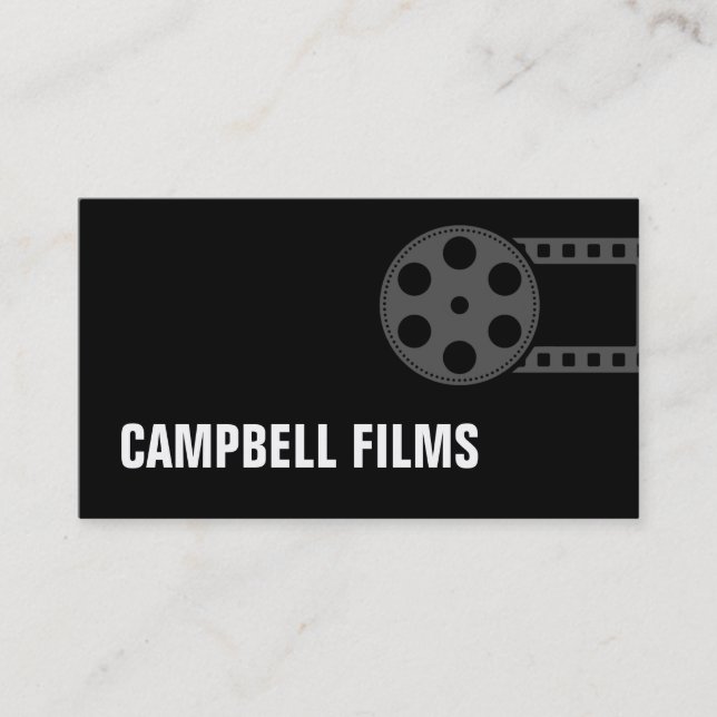 Cartão de Visita de Realizador de Filmes, Diretor (Frente)