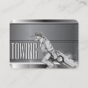 Cartão de visita de reboque