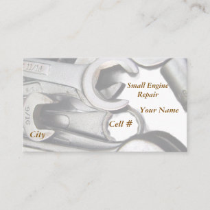 Cartão de visita de Reparo de Pequeno Motor/Automó