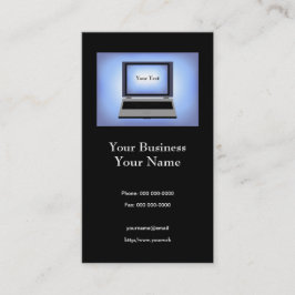 Cartão de visita de reparo do computador