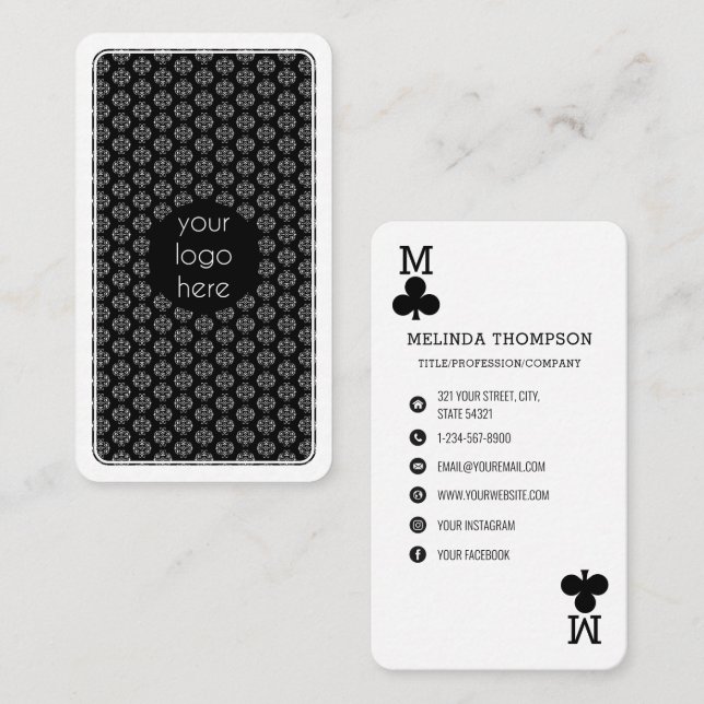 Cartão de visita de Reprodução de Logotipo Comerci (Frente/Verso)