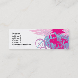 Cartão de visita de Rock=Life "mini Trendskull"