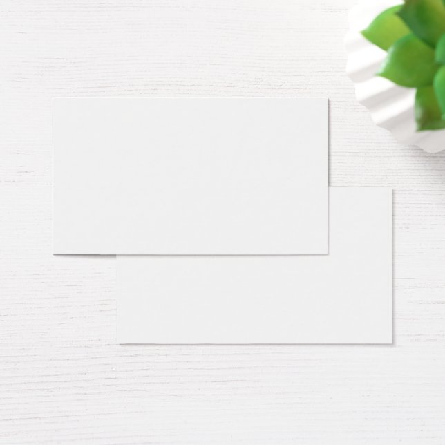 Cartão de visita de Seda Premium (Mesa)