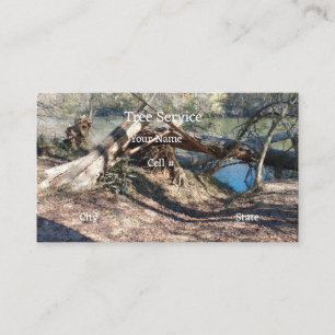 Cartão de visita de Serviço de Árvore