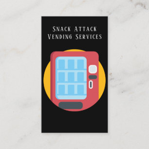 Cartão de visita de Serviço de Máquina de Vendação