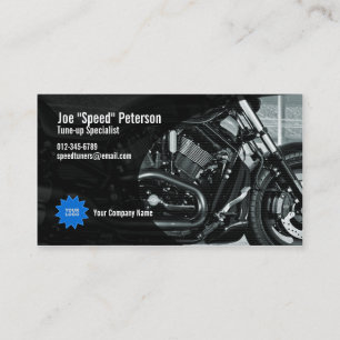 Cartão de visita de serviço de motocicletas de C