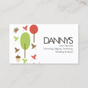 Cartão de visita de Serviços Lançados de Ícones de