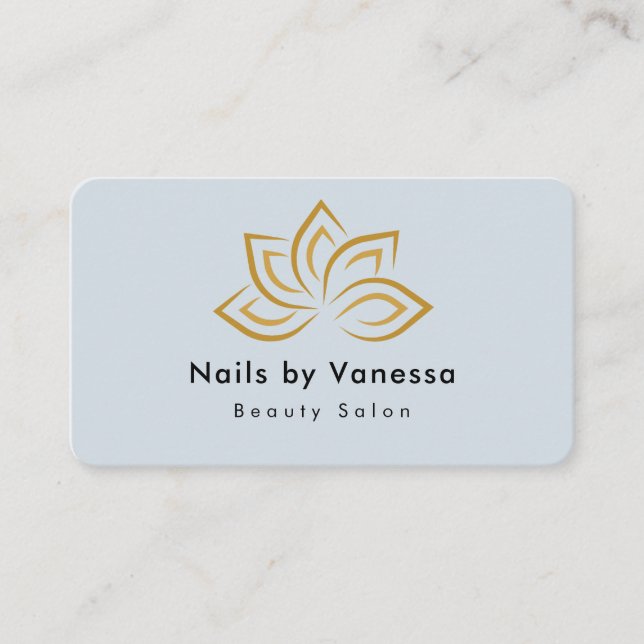 Cartão de visita de Soft Code do Salon Qr para Bel (Frente)