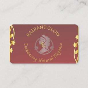 Cartão de visita de Spa e Beleza