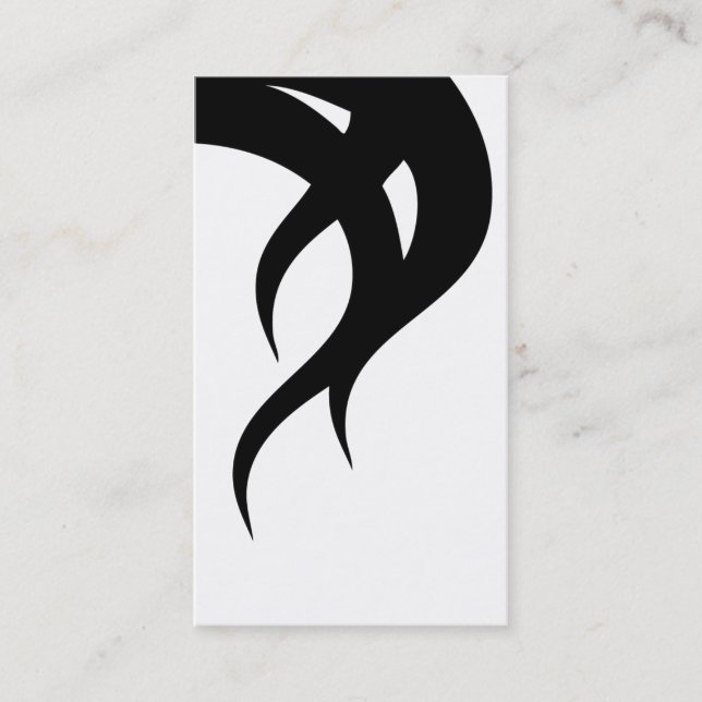 Cartão de visita de Stylist de Cabelo Moderno (Frente)