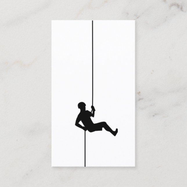 Cartão de visita de Subida de Montanha (Frente)