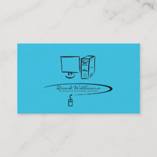 Cartão de visita de suporte técnico/reparo (versão