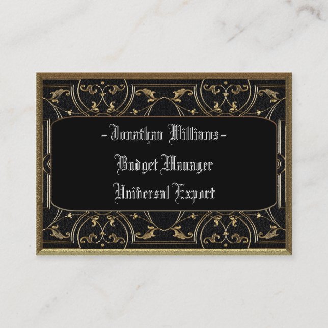 Cartão de visita de Swanton (Frente)