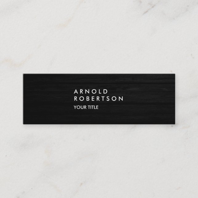 Cartão de visita de Tendência Profissional de Efei (Frente)