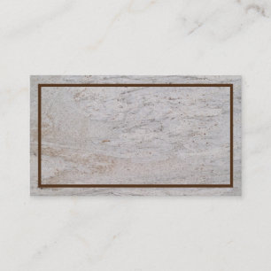 Cartão de visita de textura de mármore branco