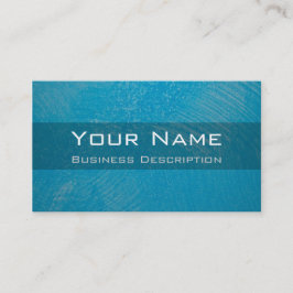 Cartão de visita de tinta azul