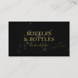 Cartão de visita de varejista Premium