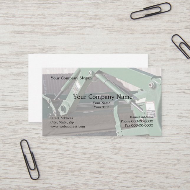 Cartão de visita de vendas e serviços hidráulicos (Frente/Verso In Situ)