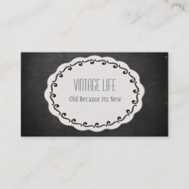 Cartão de visita de Vintage
