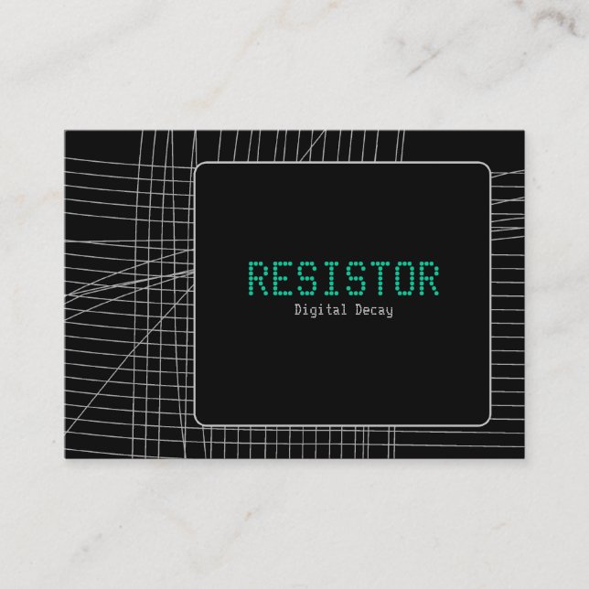 Cartão De Visita Decano digital (Frente)