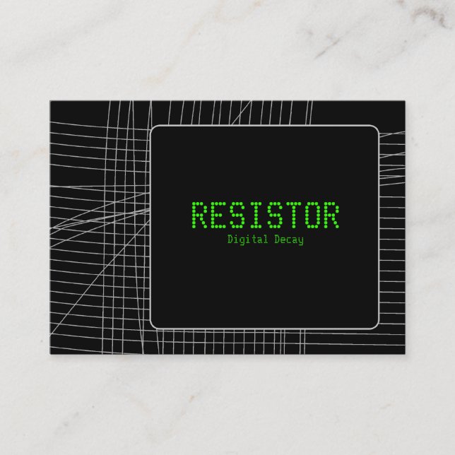 Cartão De Visita Decay digital 02 (Frente)