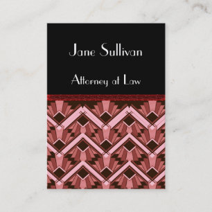 Cartão De Visita deco da lei