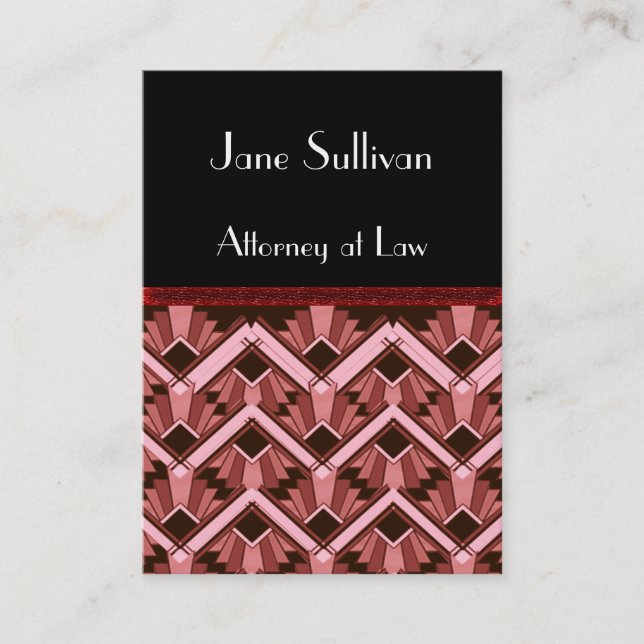 Cartão De Visita deco da lei (Frente)