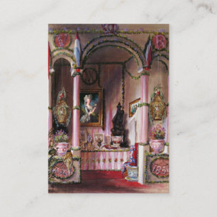 Cartão De Visita Deixe-os comer o bolo (mais opções) -