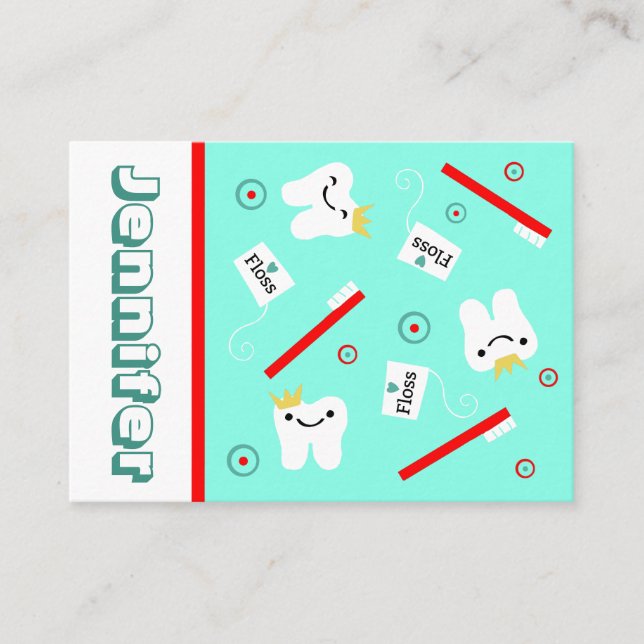 Cartão De Visita Dental (Frente)