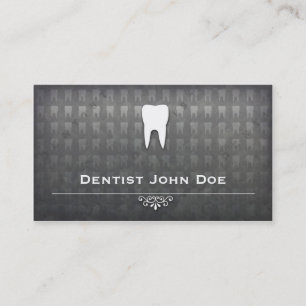 cartão de visita dental do escritório do dentist