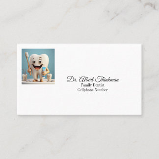 CARTÃO DE VISITA " DENTE DE SORTE "