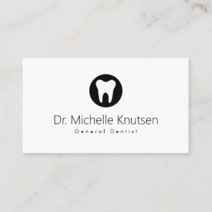 Cartão De Visita Dentist Professional Dental Appoint