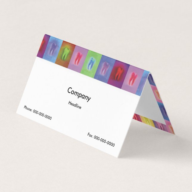 Cartão De Visita Dentista (Frente)