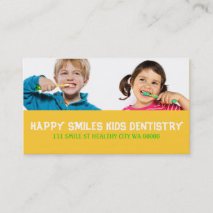 Cartão De Visita Dentista dentária Doutor Sorria Negócios