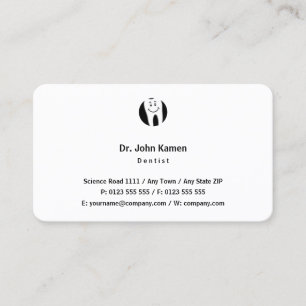 Cartão De Visita Dentista  Dente
