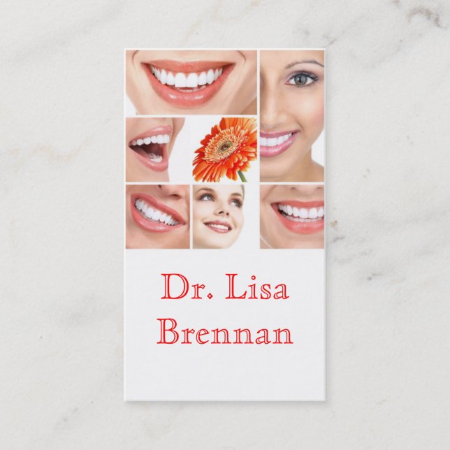 Cartão De Visita Dentista Odontologia Privada (Frente)