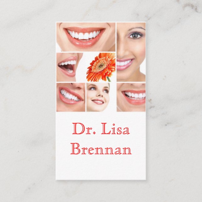 Cartão De Visita Dentista Odontologia Privada (Frente)