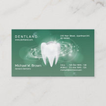 Dentista verde Dental Consulta de Dentes 3D