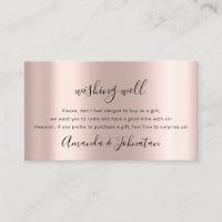 Desejo Bem Para Casamento Sterling Gift Idea Rosa