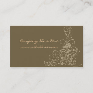 Cartão De Visita Desenhista floral