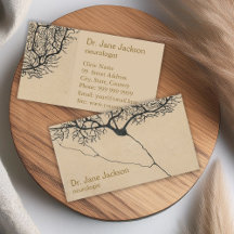 Desenho de Neurônio Vintage - Neurologista Sepia