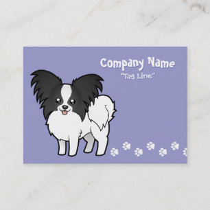Cartão De Visita Desenhos animados Papillon