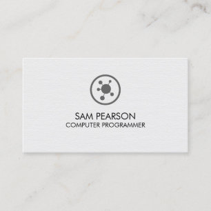 Cartão De Visita Desenvolvedor de Software Programador de Computado