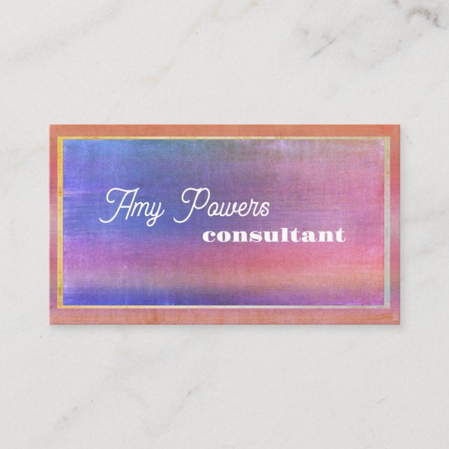 Cartão De Visita design (Frente)