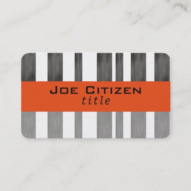 Cartão De Visita design chic moderno personalizado do modelo de car (Frente)