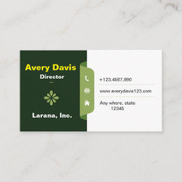 Cartão De Visita Design Clássico Minimalista Elegante Para Profissi