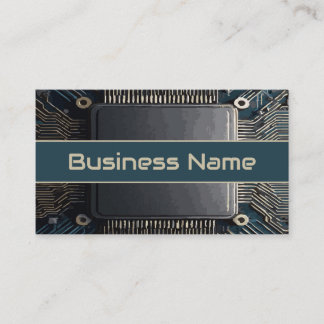 Cartão De Visita Design da placa-mãe técnica do Conselho de circuit